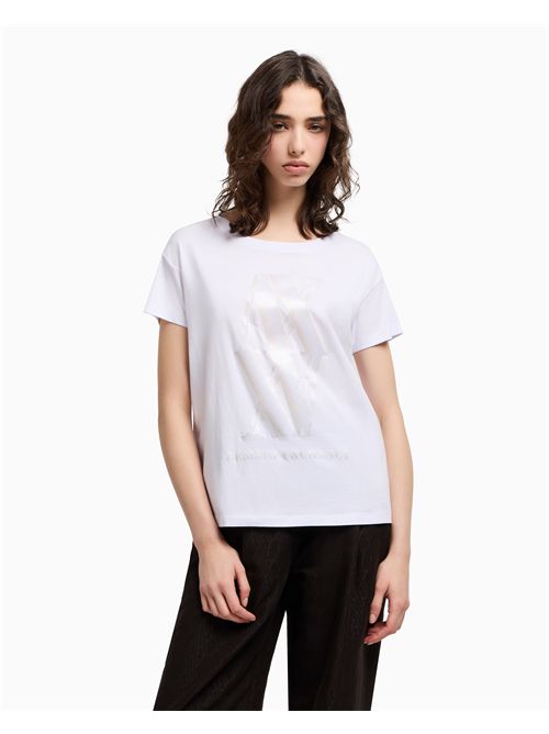 t-shirt woman white ARMANI EXCHANGE | XW000515AF10359/U0002